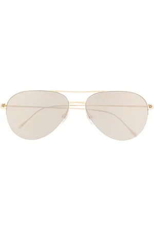 Cartier Lentes de sol con armazón aviador