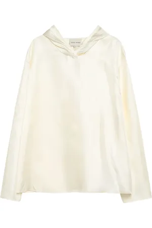 Loulou de Saison Hoodie de seda