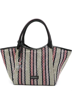 Emporio Armani Tote con diseño entretejido