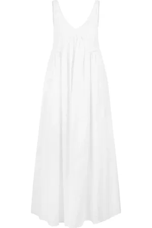 P.A.R.O.S.H. Vestido largo de popelina