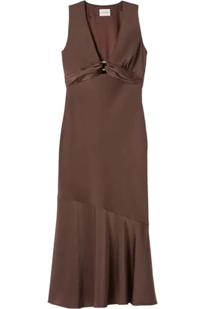 Claudie Pierlot Vestido satinado sin mangas
