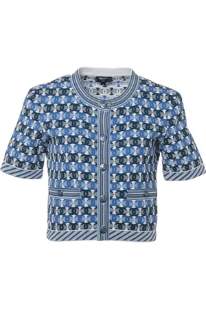 CHANEL Monogram-pattern cardigan