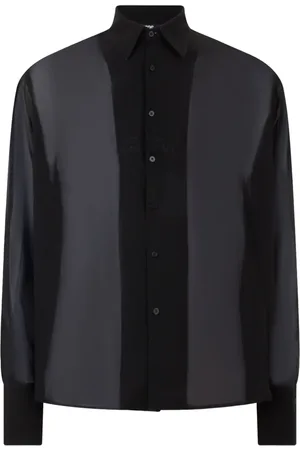 GCDS Camisa de georgette
