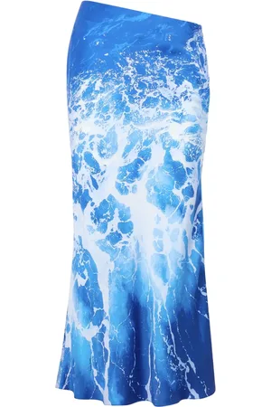 Roberto Cavalli Falda estampada