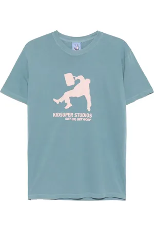 KIDSUPER STUDIOS Playera Get Up Get On