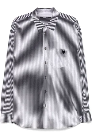SONGZIO Camisa con dobladillo vuelto