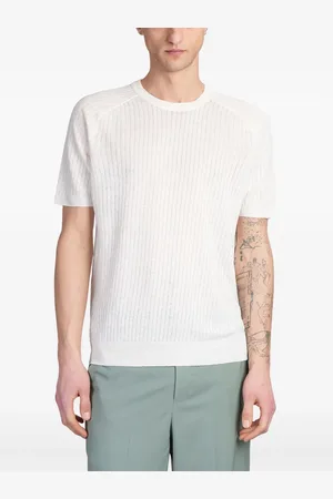 Roberto Collina Playera de canalé