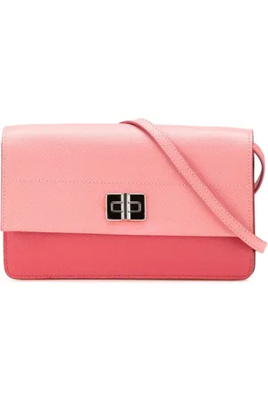 Prada Bolsa crossbody Saffiano Turn Lock Wallet on Strap 2013-2024