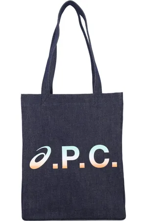 A.P.C. Tote con logo estampado
