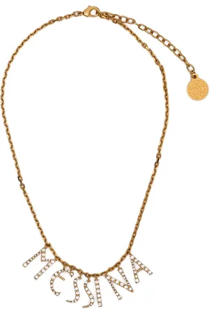 Roberto Cavalli Collar con dije de letra