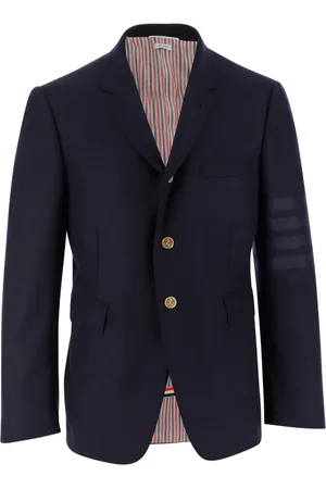 Thom Browne Blazer con botones y detalle de 4 rayas