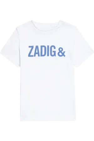Zadig & Voltaire Playera Toby con logo estampado