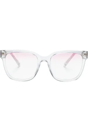 Chiara Ferragni Lentes de sol con armazón cuadrada y glitter