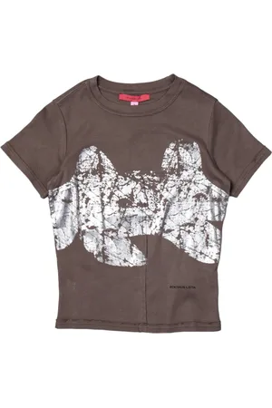 ECKHAUS LATTA Playera con estampado gráfico