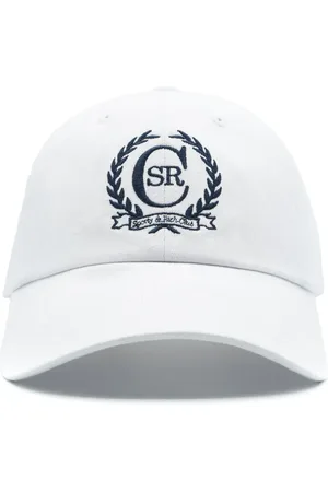 Sporty & Rich Gorra con logo bordado