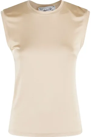 ERIKA CAVALLINI Playera con cuello redondo
