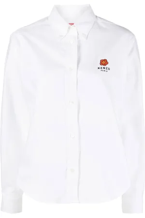 Kenzo Camisa con logo bordado