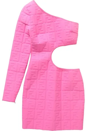 Fendi Vestido corto con logo FF en relieve de x Nicki Minaj