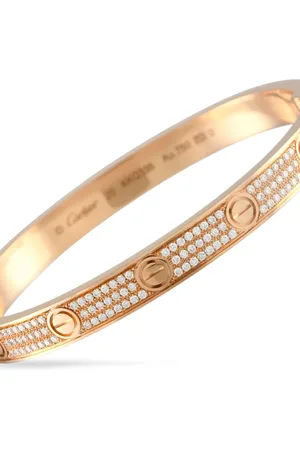 Cartier Pulsera Love en oro rosa de 18kt con diamante