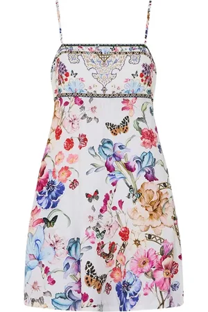 Camilla Vestido corto con estampado floral