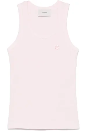 COPERNI Camiseta de canalé con logo