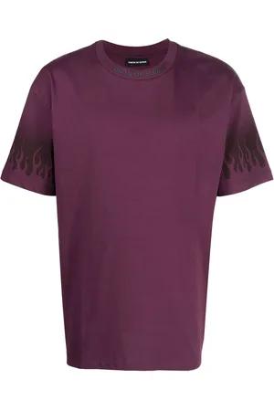 Vision Of Super Playera con llamas estampadas