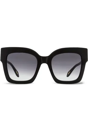 Roberto Cavalli Lentes de sol con placa del logo