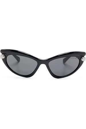 Swarovski Lentes de sol con armazón cat eye
