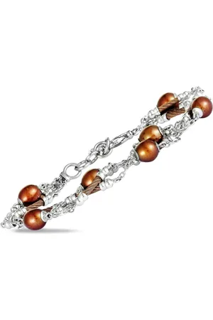 Charriol Pre-owned pearl-embellished bracelet