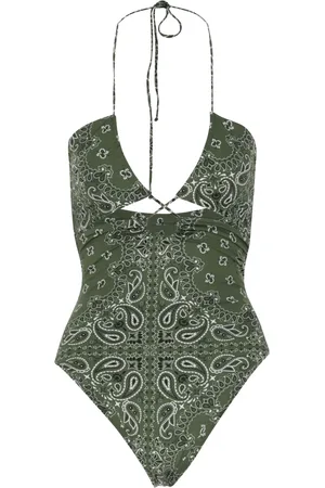MC2 SAINT BARTH Traje de baño con estampado bandana