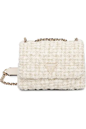 Guess Bolsa crossbody de tweed