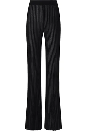 Pinko Pantalones acampanados con pliegues