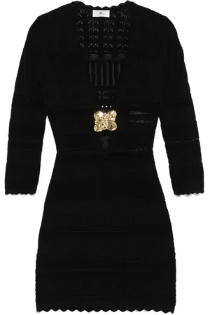 Elisabetta Franchi Vestido corto tejido
