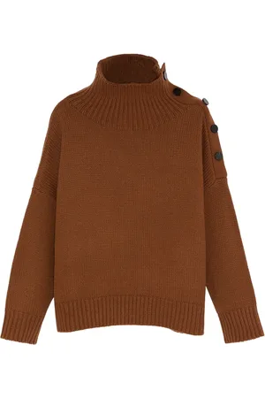YVES SALOMON Suéter tejido oversize