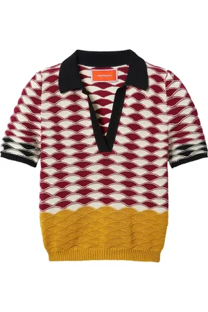 La DoubleJ Playera tipo polo Sunset
