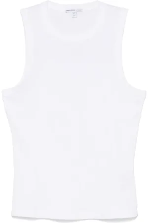 James Perse Camiseta tejida de canalé