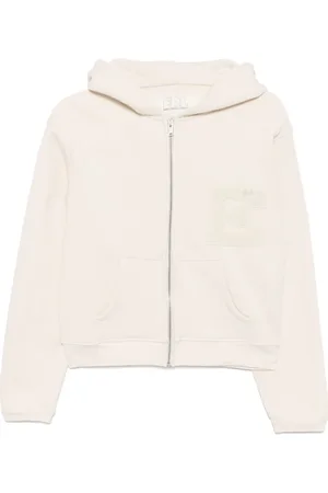 ERL Hoodie universitaria con cierre