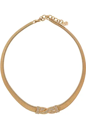 Dior Collar con detalles de cristal 1980 de archivo