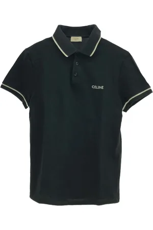 Céline Playera tipo polo con logo bordado 2010