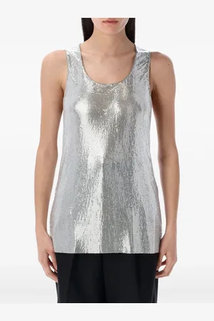 JUNYA WATANABE Camiseta con detalle de lentejuelas