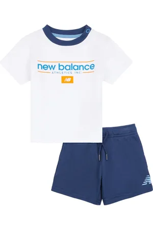 New Balance Set de shorts con logo estampado