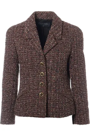 CHANEL Blazer de tweed