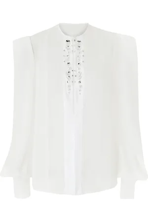 GENNY Blusa con detalle de mostacillas