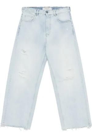 Golden Goose Jeans con efecto envejecido