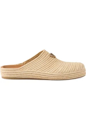 Prada Sandalias de rafia