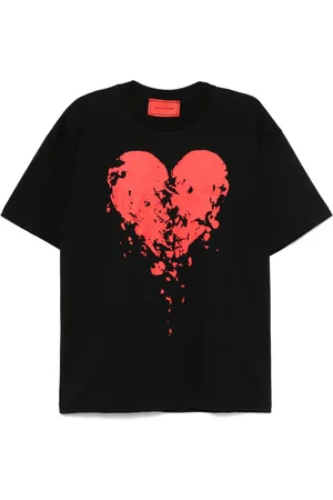 Vision Of Super Playera con corazón estampado