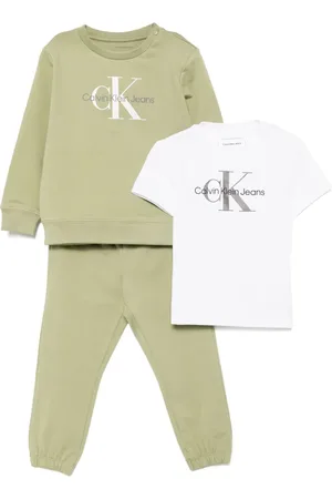 Calvin Klein Traje deportivo de tres piezas con logo estampado