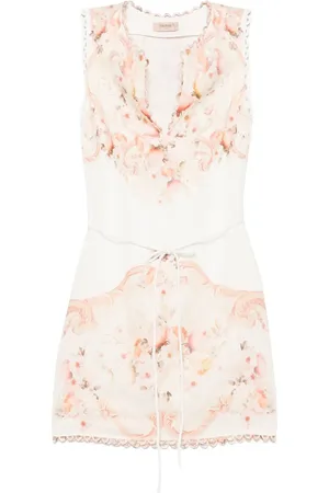 Twin-Set Vestido corto con estampado floral