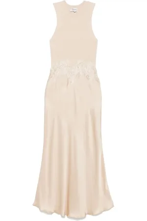 Ermanno Firenze Vestido midi con paneles