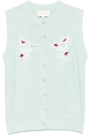 Shushu/Tong Chaleco con aplique floral
